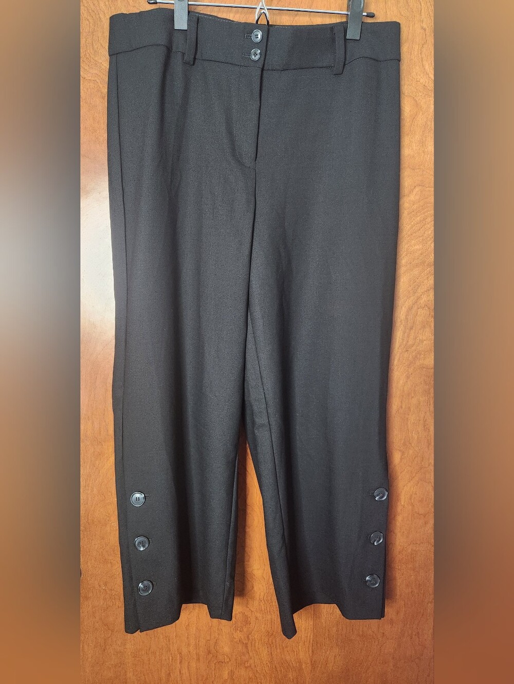 Talbots Wide Leg Cropped Pants